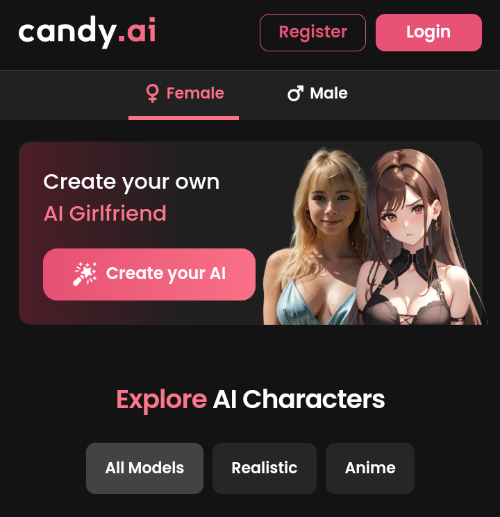 Candy.Ai für GILF AI Porn 