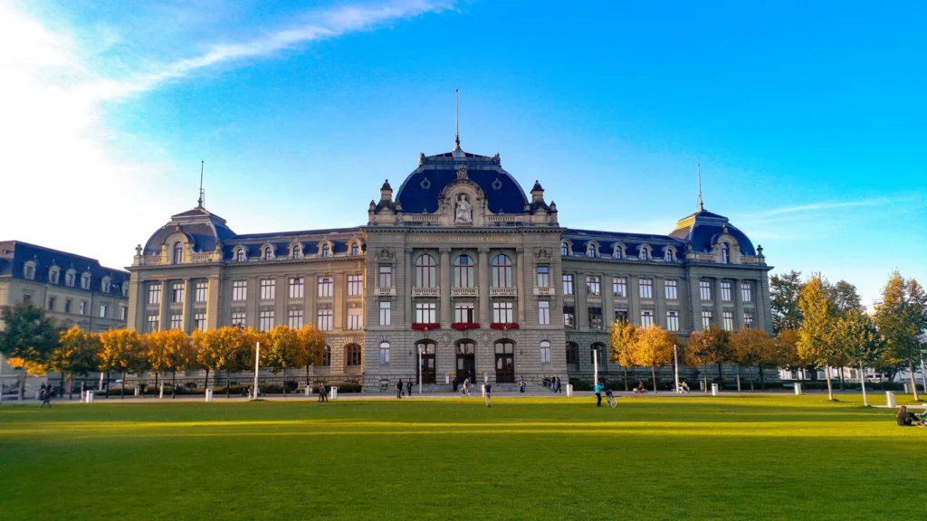 University of Bern hall for having intellectual discussions with Bern women